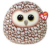 Peluche TY Squish a boos Coussin Whoolie la chouette 40 cm Multicolore