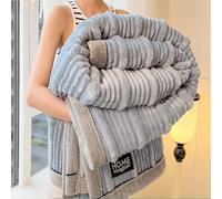 TY&WJ Fausse Fourrure De Lapin Couverture Plaid Peluche,Très Épaisse Et Chaude Couverture en Peluche Douce Couverture en Peluche À Bulles pour Chambre À Coucher,F,180x200cm(71x79)