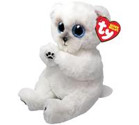 Ty Wuzzy Bear Polar Bear Beanie Bellies Regular - Squishy Beanie Baby Soft Plush Toys - Collectible Cuddly Stuffed Teddy