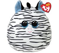 Ty Xander Zebra Squish a Boo 25,4 cm - Beanies à presser pour enfants, bébé - Peluche douce à collectionner