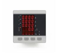 TY96-3UI-5 Compteur numérique LED triphasé de tension et de fréquence (L-L) (L-N) avec transformateur de courant (mètre avec 300 A CT)