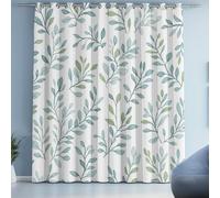 Tyafsgvqo Motif Botanique Rideau 140x180 cm, Thermique Isolant Anti Froid, Rideau Feuilles Vert Plante, Lot de 2 Rideaux Occultant Opaque à Oeillets, pour Chambre, Salon, Chambre Enfant