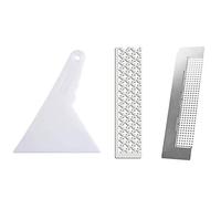Tyatocepy 2 PièCes 5D Diamant Peinture RèGle Outil et 1 Pc Diamant Peinture Fix Outils Bricolage Diamant Peinture RèGle pour Diamant Peinture