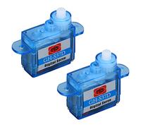 Tyatocepy 2Pcs -S37D 3.7G Digital Servo Miniature Servo pour RC Avion Trex 250 HéLicoptèRe Bateau Voiture