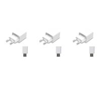 Tyatocepy 3X Tuya ZigBee 3.0 Répéteur de Signal USB Extender pour Appareils ZigBee2MQTT Mesh Home Assistant Deconz Automation, EU Plug