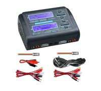 Tyatocepy C240 Duo Lipo Balance Chargeur Double Canal AC150W DC240W pour LiHV Life Lilon NiCd NiMh PB Chargeur de Batterie Prise UE Durable Installation Facile