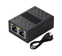 Tyatocepy Câble réseau Ethernet 1 à 2 répartiteurs RJ45 100 m Coupleur Connecteur Extender Adaptateur pour ordinateur Routeur Câble Accessoires