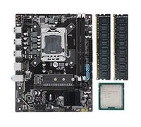 Tyatocepy Kit de Carte MèRe X79 LGA 1356 avec Processeur Xeon E5 2420 V2 8 Go (2X4 Go) DDR3 Ecc Reg Ram Nvme M.2 -ATX E5-V304, 500295784