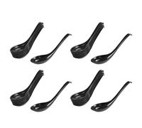 Tyatocepy Lot de 24 cuillères à soupe créatives japonaises Cuillères à soupe chinoises asiatiques avec longues cuillères à soupe pour restaurants