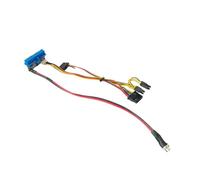 Tyatocepy Module d'alimentation DC-ATX 160 W Carte de Conversion de Module d'alimentation à Prise Directe 12 V 160 W PSU Haute Puissance 24 Broches Mini ITX DC vers Alimentation PC ATX