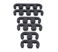 Tyatocepy SéParateurs de Fil de Bougie D'Allumage en Plastique de 7Mm 8Mm Diviseurs MéTiers à Tisser SéParateurs Noirs Universels Diviseurs pour