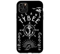 Tybee Island Souvenir Georgia Nautical Compass Rose Coque pour iPhone 11 Pro Max