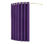 TYBGAU Boutique UK Cabine d'essayage Portable for Magasin de vêtements, avec Tringle à Rideau d'ombrage et Crochet for vestiaire de Bureau ou de Centre Commercial Vestiaire(Lila,80x80x200cm)