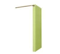 TYBGAU Boutique UK Dressing Mural en LAvec kit Store romainGain de placeCabine d'essayage privativeFacile à Installer Vestiaire(Groen,90x90x200cm)