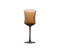 TYBGAU Boutique UK Verres à boire en cristal, verre à Champagne et verre à vin rouge for cadeau de fête au Bar à domicile(Amber)
