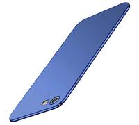 Tybiky Coque de protection pour iPhone 8 Plus/7 Plus - En polycarbonate mat - Ultra fine - Minimaliste - Anti-chocs - Anti-rayures - Bleu
