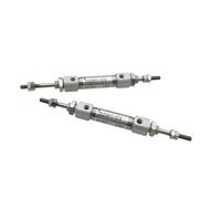 TYBOPHQJ 1pcs CDJ2WB10 CDJ2WB12 CDJ2WB16 CJ2WB16 Type Mini Vérin Pneumatique Double Sortie CDJ2WB16-10 CDJ2WB16-20 CDJ2WB16-40 CDJ2WB16-50(CDJ2WB16-40)