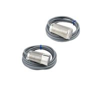TYBOPHQJ Capteur de proximité capacitif inductif à Sortie NPN et PNP, fileté en métal, avec détecteur Distance(M30 Non-Flush NPN NO-Sn:15mm)