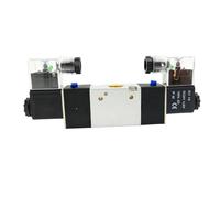 TYBOPHQJ Électrovanne 3V220 G1/4 Vanne pneumatique à Deux Voies et Trois Positions Vanne pneumatique à Bobine Simple et Double(DC12V-5PCS)