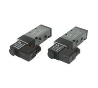 TYBOPHQJ Électrovanne pneumatique 4V210-08 normalement fermée, 2 Positions, 5 Passes avec vanne de Commutation à Bobine Pilote(AC220V,4V310-10)