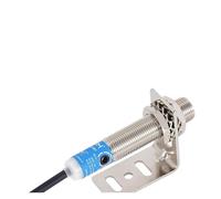 TYBOPHQJ Interrupteur photoélectrique à réflexion Diffuse Laser HG-J12/18 D15 D50 M12/M18 Distance de détection 15 cm 50 cm Capteur Infrarouge(Hg-j12-d15n2)