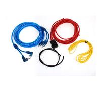TYBOPHQJ Kit de câblage d'amplificateur Audio RCA à fusible en Ligne 4 en 1 for Voiture