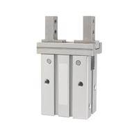 TYBOPHQJ MHZ2-10D 16D 20D 25D 32D 40DS/MHZL2 Vérin pneumatique à Doigt Pince parallèle Manipulateur Fixation 1Pcs(MHZ2-25S)
