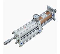 TYBOPHQJ MPT 1T à 10T alésage 63-100mm Pression Double Action Standard pneumatique hydraulique gaz-Liquide pressurisé Cylindre de surpression(MPT63X100-20-1T)