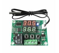 TYBOPHQJ Thermostat numérique à Double Affichage LED XH-W1219 W1219 DC12V, régulateur de température, Relais de Commande, Module de sonde NTC