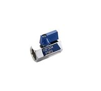 TYBOPHQJ Vanne 1/8 "1/4" 3/8 "1/2" 3/4 "1" BSP Femelle à Filetage Femelle 304 en Acier Inoxydable Mini Robinet à Bille Adaptateur coupleur for Eau, pétrole et gaz(1/8 inch)