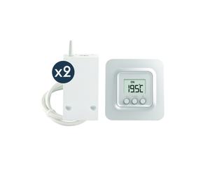 Tybox 5702 FP Thermostat radio fil pilote pour 2 radiateurs FP-Delta Dore 6050675
