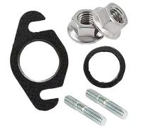 TYBYBB Joint de collecteur d'échappement pour scooter 50 cm3 2T et boulons de support d'échappement M6 compatible avec Yamaha Aerox Bw's, MBK Booster, Nitro, Aerox, Mach-G, Jog-R, Ovetto