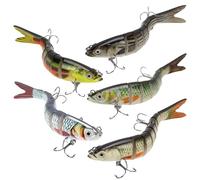 TYBYBB Leurre de pêche Angel Wobbler Swimbait Brochet Perche Sandre Truite Effacer Poisson Carnassier Leurre de truite Jerkbait Leurres de pêche Kit de pêche Leurres de pêche Leurres de pêche Leurres
