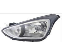 Phare gauche H4 20-14606-05-2 TYC pour HYUNDAI i10 II