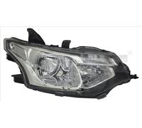 TYC Projecteur principal 20-15897-05-2 - Phare droit H7/HB3 pour Mitsubishi Outlander III