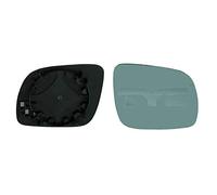 TYC 302-0025-1 Miroir de rétroviseur convexe teinté pour pt. boîtier de rétroviseur droit