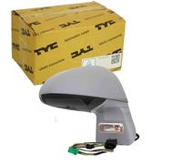 TYC 305-0118 Rétroviseur extérieur pour ajustage électrique des rétroviseurs teinté en bleu convexe chauffant gauche