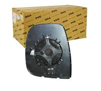 TYC Miroir de rétroviseur 305-0183-1 convexe chauffant droit – Compatible OPEL Zafira/Vivaro & TOYOTA