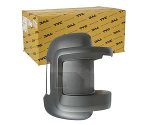 TYC 309-0072-2 Coque de rétroviseur extérieur gauche Compatible avec FIAT Ducato III Van 250, 290 Ducato III Camion plate-forme/Châssis 250, 290 Ducato III Minibus 250, 290, PEUGEOT Boxer Van 250