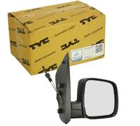TYC 309-0089 Rétroviseur extérieur Ajustage par câble convexe droit Compatible avec FIAT Qubo 225, CITROËN Nemo Van AA, PEUGEOT Bipper Van AA Bipper Tepee