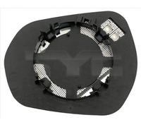 TYC 310-0261-1 Miroir de rétroviseur convexe chauffant droit