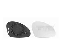 TYC 331-0048-1 Miroir de rétroviseur asphérique chauffant gauche Compatible avec SEAT Ibiza III 3/5 portes 6L Altea 5P1 Cordoba Berline 6L2 Toledo III 5P2