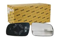 TYC Miroir de rétroviseur 332-0013-1 convexe chauffant pour grand boîtier droit