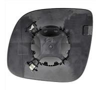 TYC 337-0189-1 Miroir de rétroviseur convexe droit Compatible avec VW Transporter T5 Van 7HA, 7HH, 7EA, 7EH Transporter T5 Minibus 7HB, 7HJ, 7EB, 7EJ, 7EF, 7EG, 7HF, 7EC Multivan T6 SGF, SGM, SGN