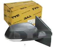 TYC 337-0201 Rétroviseur extérieur Ajustage par câble convexe droit Compatible avec VW Polo IV 3/5 portes 9N, 9A Polo IV Berline 9A4, 9A2, 9N2, 9A6