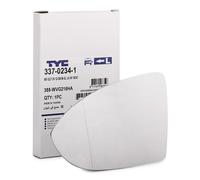TYC Miroir de rétroviseur Miroir De Rétroviseur 337-0234-1 gauche pour VW