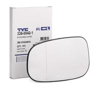 TYC Miroir de rétroviseur Miroir De Rétroviseur 338-0042-1 gauche pour VOLVO