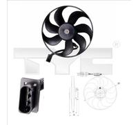 tyc - Moto-Ventilateur Pour Seat Arosa De 02/1997 Ã€ 10/2000 Avec Climatisation (Moteur + Hélice)