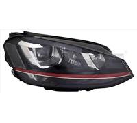 TYC Phare principal 20-14224-16-2 gauche D3S/H7 pour VW Golf VII (2013-2017)
