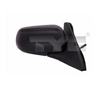 Tyc - Rétroviseur pour 323S/323F/323 BJ de 10/1998 à 04/2002, réglage manuel, à peindre, droit